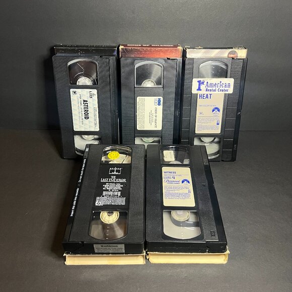 Lot of 5 Action Packed VHS Movies - Asteroid, Code of Silence, The Last Emperor - Picture 7 of 8